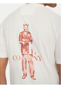 C.P. Company T-Shirt 18CMTS141A005100W Biały Regular Fit. Kolor: biały. Materiał: bawełna #5