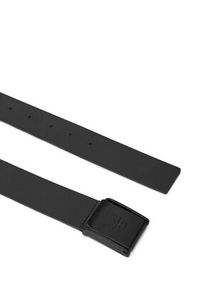 Calvin Klein Jeans Pasek Męski Clamp Casual Plaque Buckle 3.8Mm LV04G7000G Czarny. Kolor: czarny. Materiał: skóra. Styl: casual