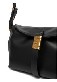 Pinko - PINKO Torebka Saddle Baguette Mini AI 25-26 PLTT 105895 A1ZX Czarny. Kolor: czarny. Materiał: skórzane #3