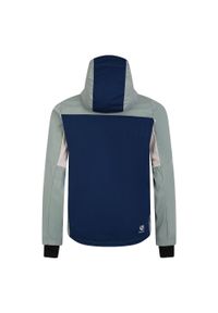 DARE 2B - Męska Kurtka Soft Shell Mountaineer. Kolor: zielony, wielokolorowy, niebieski, szary