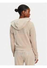 Juicy Couture Bluza Madison JCWA122001 Beżowy Slim Fit. Kolor: beżowy. Materiał: syntetyk #5