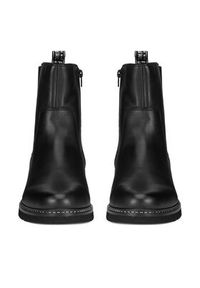 Remonte Botki D3970-01 Czarny. Kolor: czarny. Materiał: skóra #7