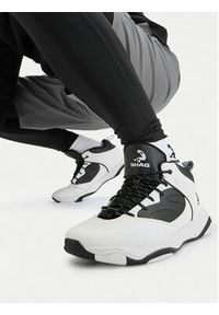Shaq - SHAQ Buty do koszykówki CEO-SPIN MOVE AQ95001M-W Biały. Kolor: biały. Materiał: materiał. Sport: koszykówka #5