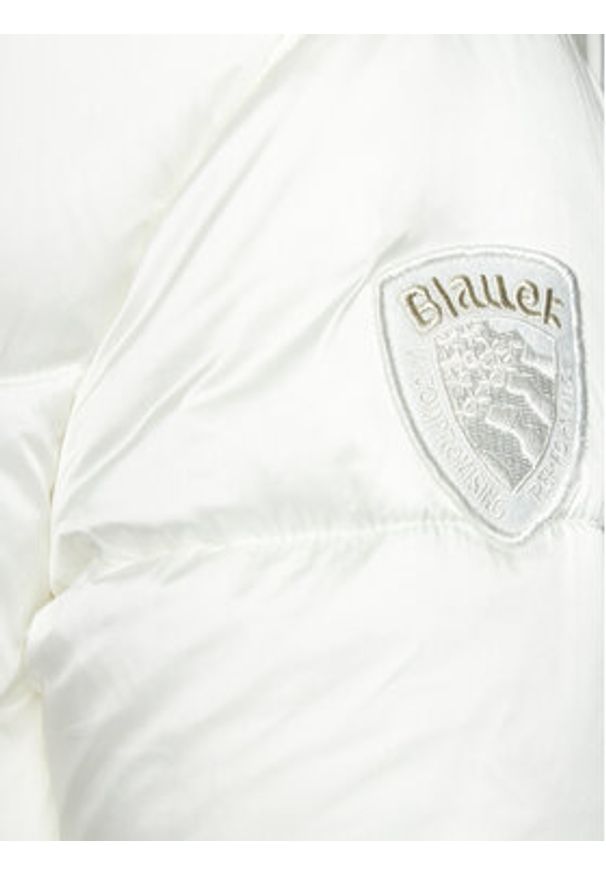 Blauer Kurtka zimowa 23WBLDC02037 Biały Regular Fit. Kolor: biały. Materiał: syntetyk. Sezon: zima