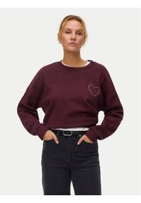 Vero Moda Bluza Lotte 10333544 Fioletowy Regular Fit. Kolor: fioletowy. Materiał: bawełna