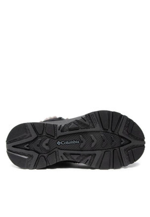 columbia - Columbia Śniegowce Slopeside Peak Luxe BL5106 Czarny. Kolor: czarny. Materiał: zamsz, skóra