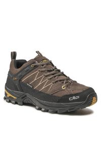 CMP Trekkingi Rigel Low Trekking Shoes Wp 3Q13247 Brązowy. Kolor: brązowy. Materiał: zamsz, skóra. Sport: turystyka piesza