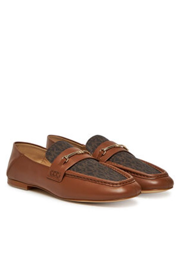 MICHAEL Michael Kors Lordsy Lena Loafer 40S5LEFP2B Brązowy. Kolor: brązowy. Materiał: skóra