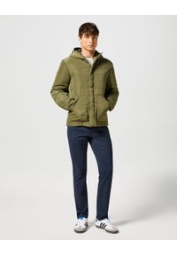 Wrangler - WRANGLER MĘSKIE SPODNIE JEANSOWE TEXAS SLIM DARK NAVY 112358037 W12S012239 #4
