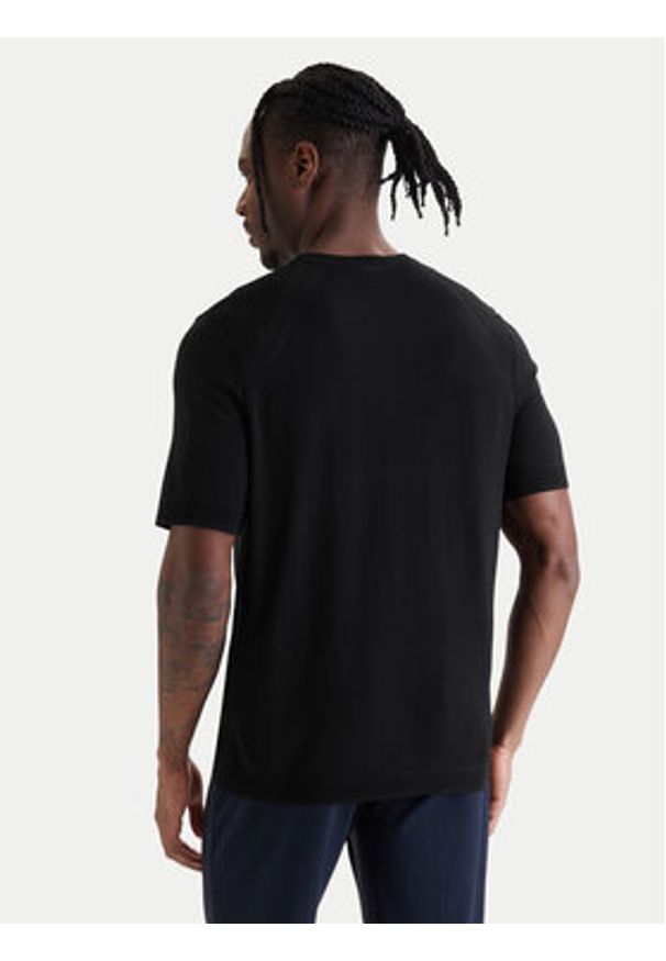 BOSS T-Shirt Spirit70 50558363 Czarny Regular Fit. Kolor: czarny