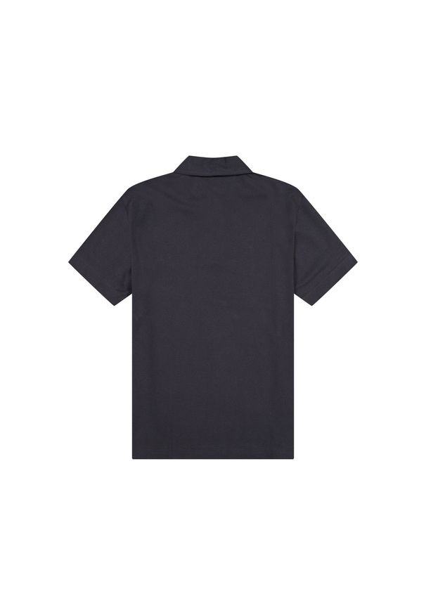 Wrangler - MĘSKA KOSZULKA WRANGLER POLO SHIRT BLACK 112378482. Typ kołnierza: polo