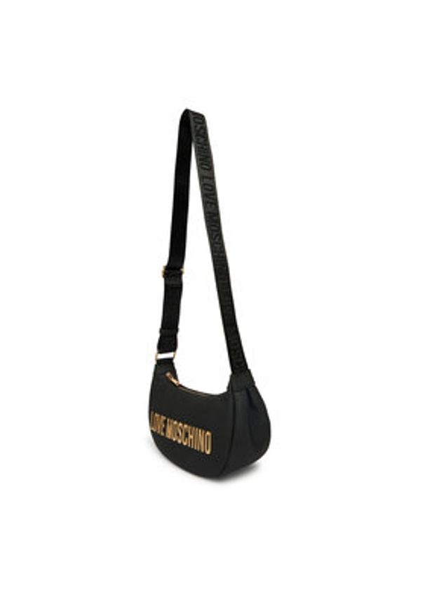 Love Moschino - LOVE MOSCHINO Torebka JC4245PP0OKD0000 Czarny. Kolor: czarny. Materiał: skórzane