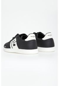 Balmain - Sneakersy męskie skórzane BALMAIN. Materiał: skóra #3