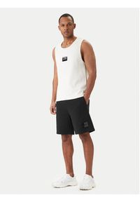 Hugo - HUGO Szorty materiałowe Darix 50557471 Czarny Relaxed Fit. Kolor: czarny. Materiał: bawełna #5