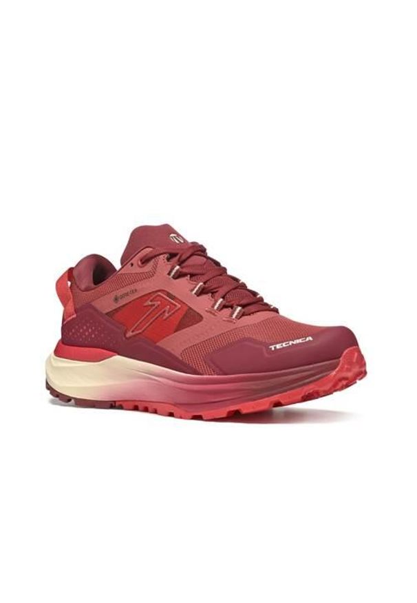 TECNICA - Buty trekkingowe damskie Tecnica Agate S Gtx. Zapięcie: sznurówki. Kolor: czerwony. Materiał: materiał, syntetyk, tkanina. Szerokość cholewki: normalna