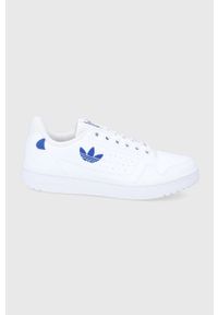 adidas Originals Buty NY 90 kolor biały. Zapięcie: sznurówki. Kolor: biały. Materiał: materiał, guma