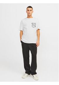 Jack & Jones - Jack&Jones T-Shirt Lafayette 12250435 Biały Standard Fit. Kolor: biały. Materiał: bawełna #2