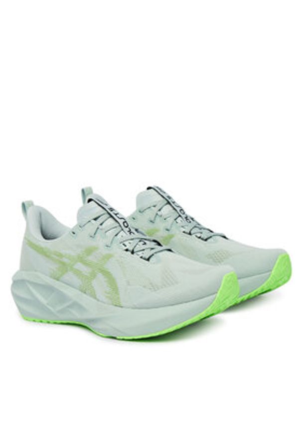 Asics Buty do biegania Novablast 5 1011B974 Zielony. Kolor: zielony. Materiał: mesh