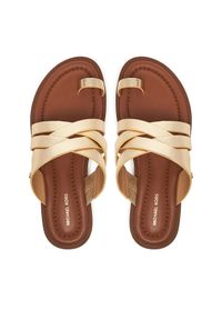 MICHAEL Michael Kors Japonki Nora 40S5NOFS1M Złoty. Kolor: złoty. Materiał: skóra #1