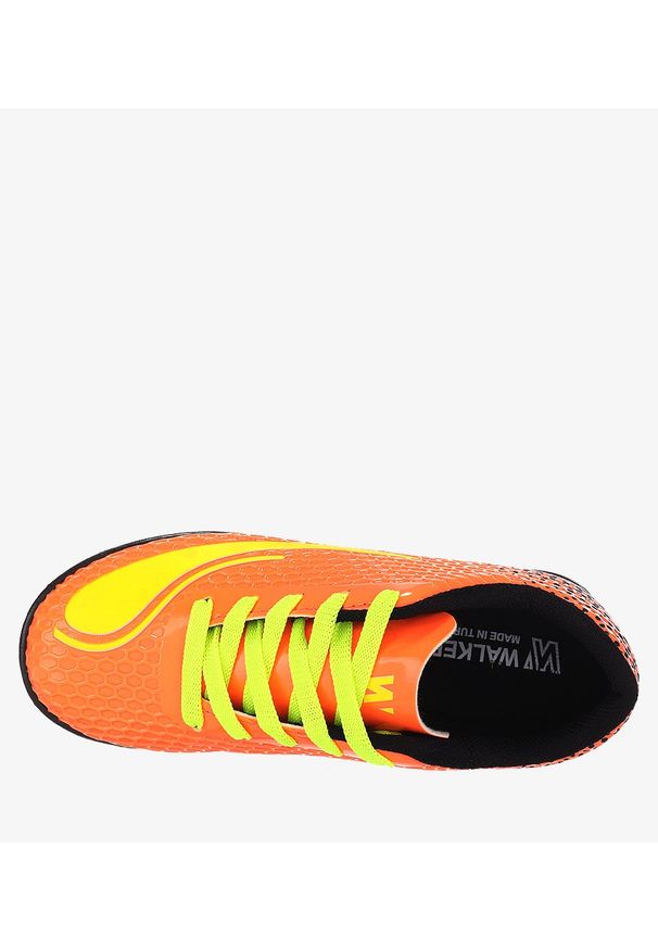 Casu - Pomarańczowe buty sportowe orliki sznurowane casu d415-22. Kolor: żółty, wielokolorowy, pomarańczowy