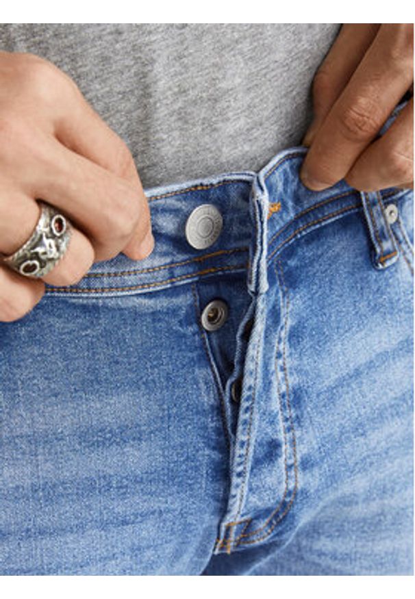 Jack & Jones Jeansy Glenn 12203510 Niebieski Slim Fit. Kolor: niebieski