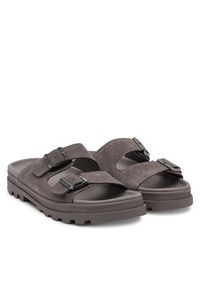 Palladium Klapki Dunelite Riviera Sde 74455-276-M Szary. Kolor: szary. Materiał: skóra, zamsz #5