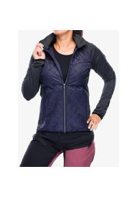 Kurtka hybrydowa damska Hannah Elsa. Kolor: niebieski, szary, wielokolorowy. Sezon: zima. Sport: narciarstwo #1