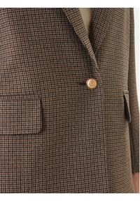 Morgan Marynarka 261-VEN.F Brązowy Regular Fit. Kolor: brązowy. Materiał: syntetyk #5