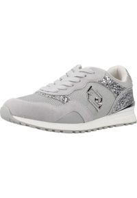Liu Jo - Kapcie LIU-JO MAXI WONDER LOW 02 Szary. Kolor: szary. Materiał: tkanina, skóra. Styl: sportowy