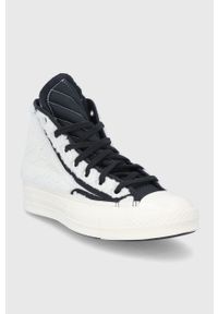 Converse Trampki CHUCK 70 FRENCH BINDING kolor kremowy. Nosek buta: okrągły. Zapięcie: sznurówki. Kolor: beżowy. Materiał: guma #2