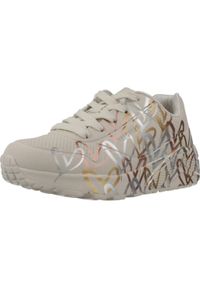 skechers - Tenisówki Skechers Model Uno Lite - Metallic Kolor Beżowy. Kolor: beżowy. Materiał: tkanina, syntetyk
