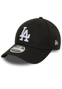 Czapka unisex New Era LA Dodgers MLB 9FORTY M-Crown 60691074 - czarna. Kolor: czarny. Materiał: poliester, materiał. Wzór: haft. Styl: elegancki, klasyczny #1
