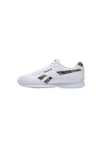 Buty do chodzenia damskie Reebok Royal Glide. Zapięcie: sznurówki. Kolor: biały, wielokolorowy, szary. Materiał: materiał, syntetyk. Szerokość cholewki: normalna. Model: Reebok Royal. Sport: turystyka piesza