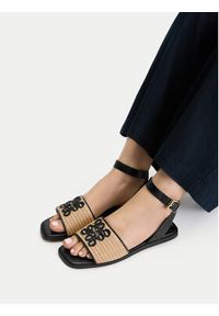 Nine West Sandały CEO-CWBFS181-03 Czarny. Kolor: czarny. Materiał: materiał #3