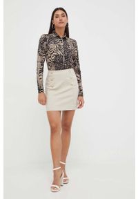 Morgan koszula damska regular z kołnierzykiem klasycznym. Typ kołnierza: kołnierzyk klasyczny. Materiał: dzianina. Styl: klasyczny #4