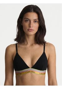 Calvin Klein Biustonosz bezfiszbinowy LV00QF8865 Czarny. Kolor: czarny. Materiał: bawełna #1