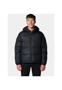 columbia - Płaszcz Zimowy Męski Columbia Pike Lake II. Kolor: czarny. Materiał: poliester. Technologia: Omni-Heat (Columbia). Sezon: zima. Sport: turystyka piesza #1