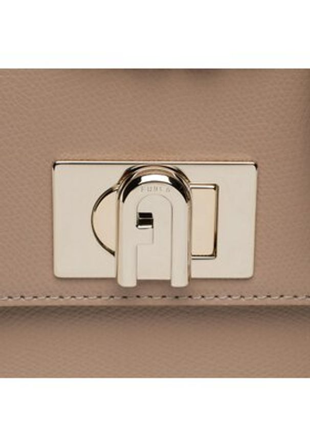 Furla Torebka 1927 BAFKACO-ARE000-1257S-1-007-20-BG-B Brązowy. Kolor: brązowy. Materiał: skórzane