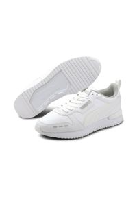 Buty do chodzenia męskie Puma R78 SL. Kolor: biały. Materiał: materiał. Wzór: aplikacja. Sezon: lato. Sport: turystyka piesza #1