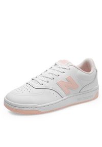 New Balance Sneakersy BBW80WPK Biały. Kolor: biały. Materiał: skóra #5