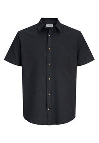 Jack & Jones Koszula Summer 12289160 Czarny Regular Fit. Kolor: czarny. Materiał: len, bawełna #5