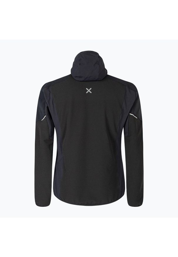 MONTURA - Kurtka przeciwwiatrowa męska Montura Premium Wind Hoody. Kolor: czarny. Sport: turystyka piesza