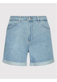 only - ONLY Szorty jeansowe Vega 15230571 Niebieski Regular Fit. Kolor: niebieski. Materiał: bawełna #3