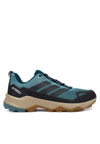 Adidas - Trekkingi adidas. Kolor: turkusowy. Model: Adidas Terrex. Sport: turystyka piesza #1