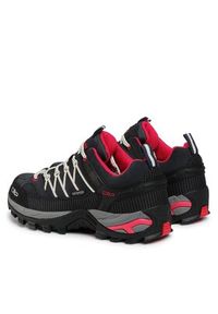 CMP Trekkingi Rigel Low Wmn Trekking Shoes Wp 3Q13246 Czarny. Kolor: czarny. Materiał: zamsz, skóra #8