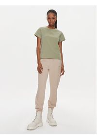 Pinko T-Shirt 100373 A1N8 Zielony Regular Fit. Kolor: zielony. Materiał: bawełna #5