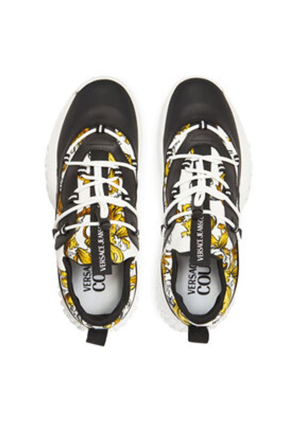 Versace Jeans Couture Sneakersy 78YA3SN2 Biały. Kolor: biały. Materiał: materiał