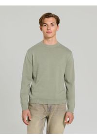 Sinsay - Sweter - zielony. Kolor: zielony