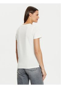 Guess T-Shirt W5RI19 I3Z14 Écru Regular Fit. Materiał: bawełna