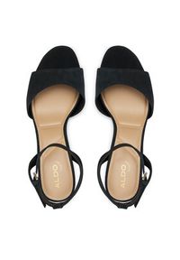 Aldo Sandały Gracious 13966706 Czarny. Kolor: czarny. Materiał: nubuk, skóra #4